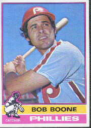 1976 Topps Baseball Cards      318     Bob Boone